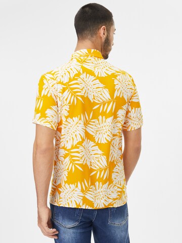 AÉROPOSTALE - Ajuste regular Camisa en naranja