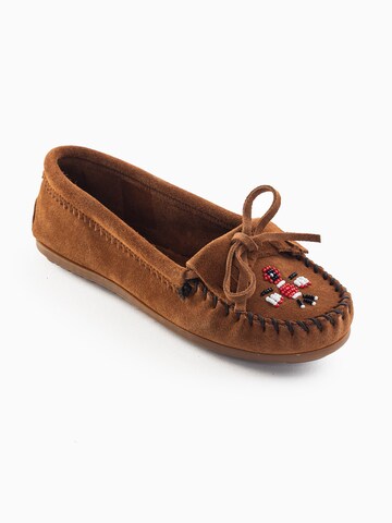 Mocassin 'Thunderbird' Minnetonka en marron