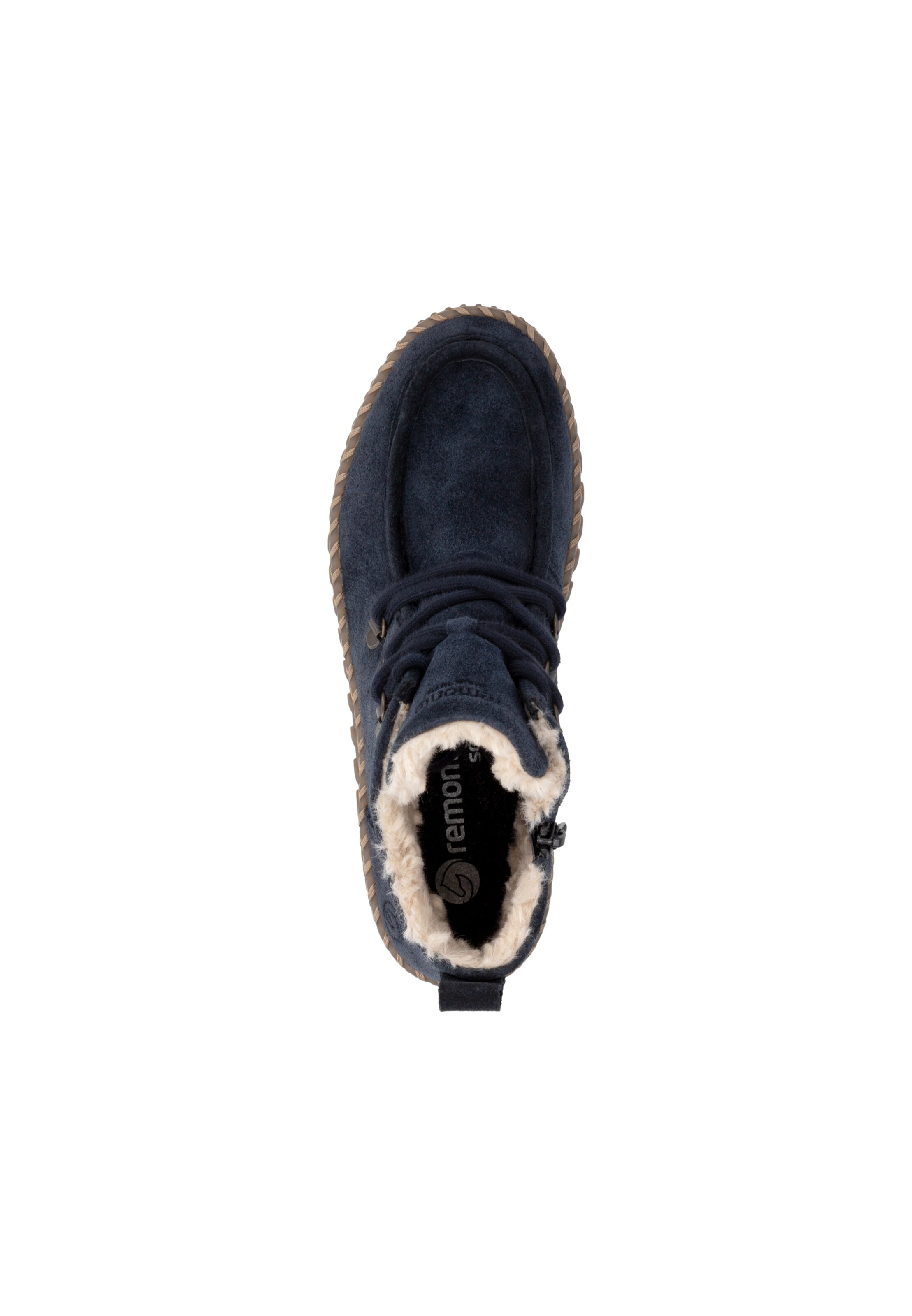 Bottines à lacets ' D4A72 ' REMONTE en bleu