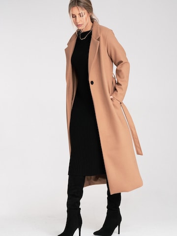 Figl Between-Seasons Coat 'M1114' in Beige