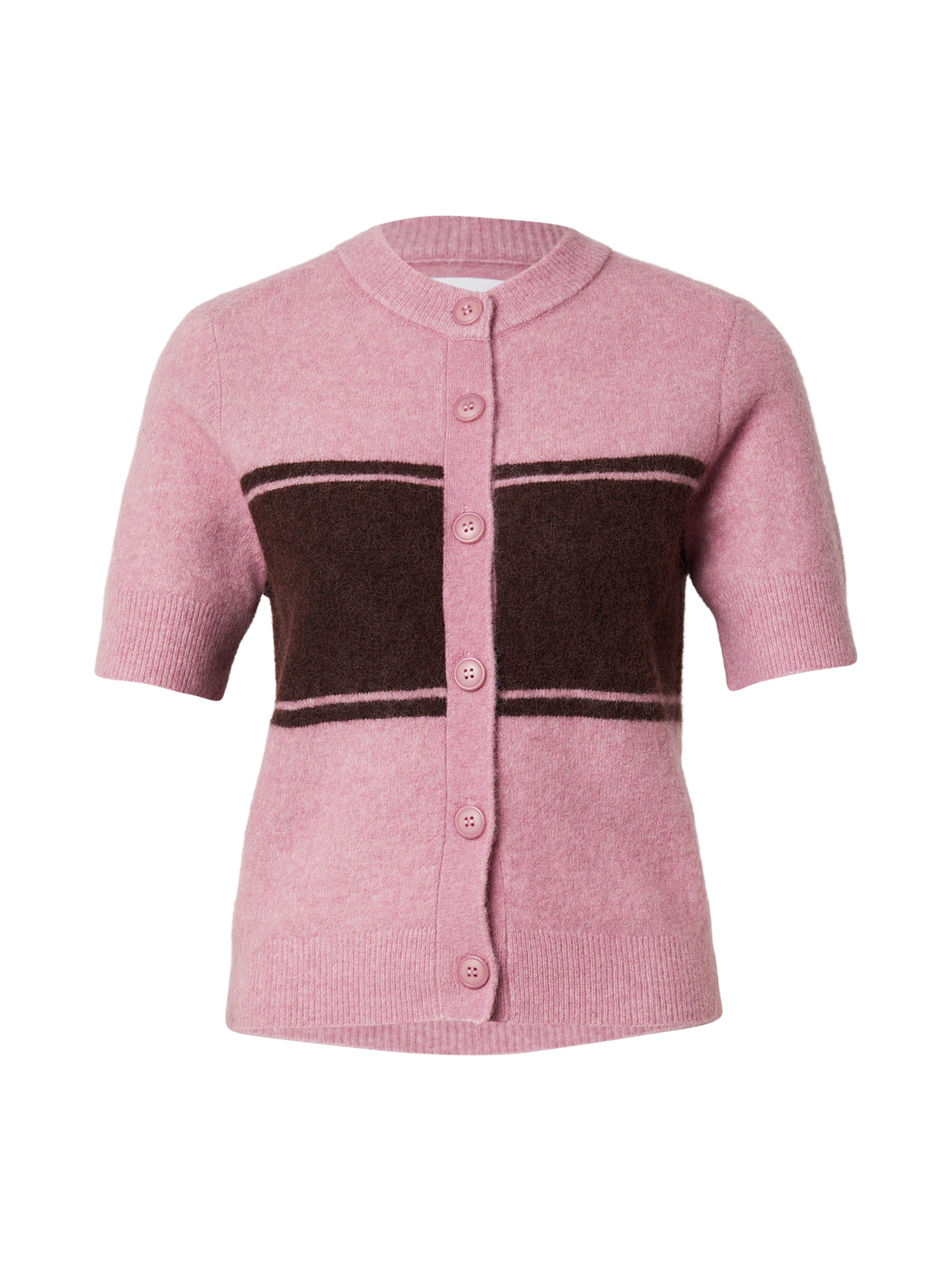 Samsøe Samsøe - Cárdigan 'Sanoura' en lila: frente