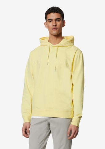 Marc O'Polo Sweatshirt in Yellow: front