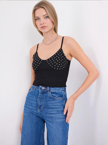 Bigdart - Top em preto: frente