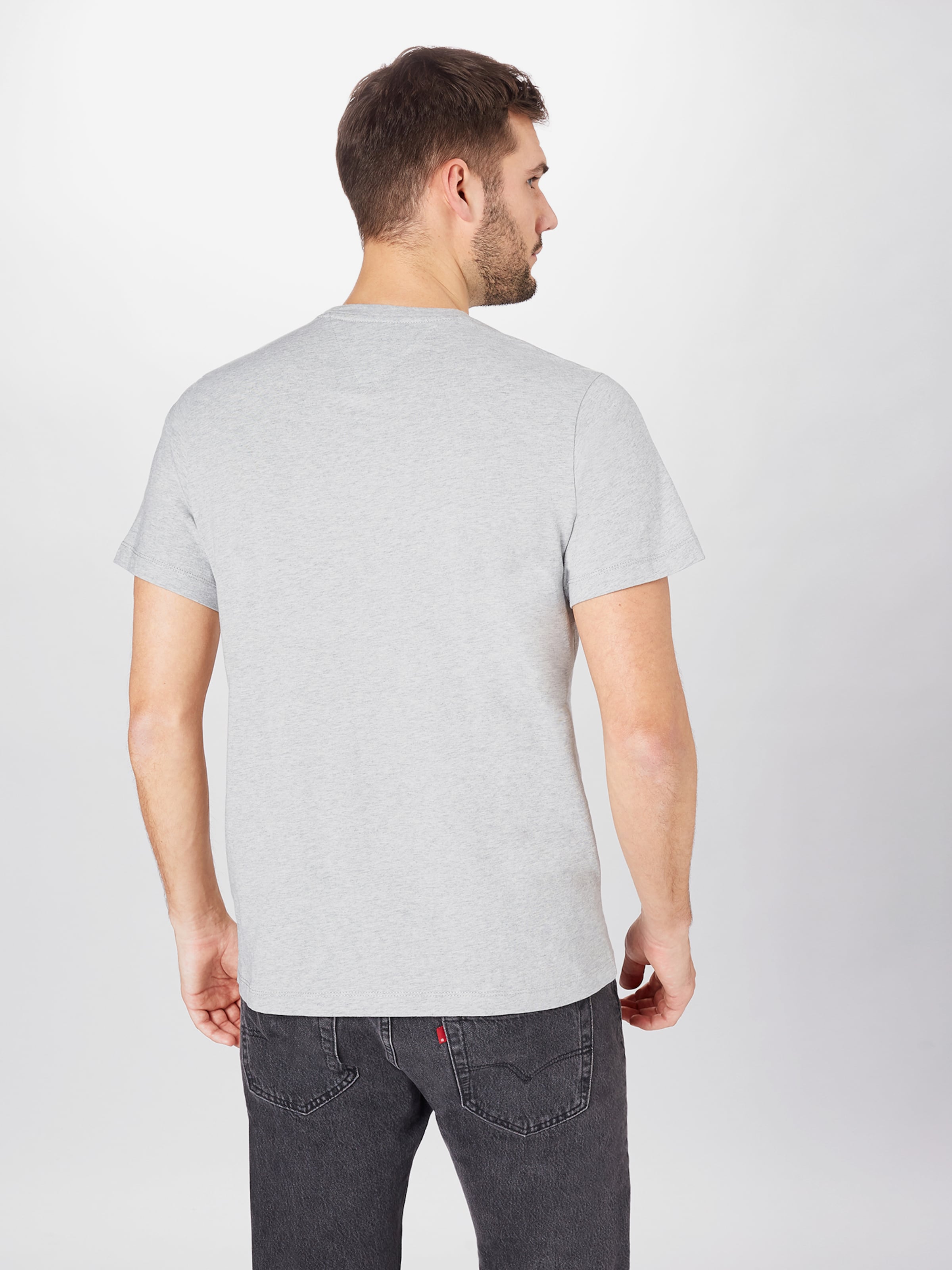 Männer Shirts Tommy Jeans T-Shirt in Hellgrau - SK78957