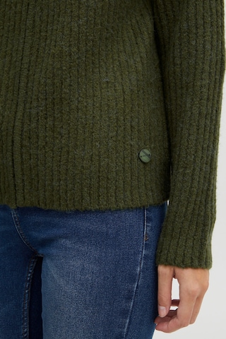 Oxmo Knit Cardigan 'Sal' in Green