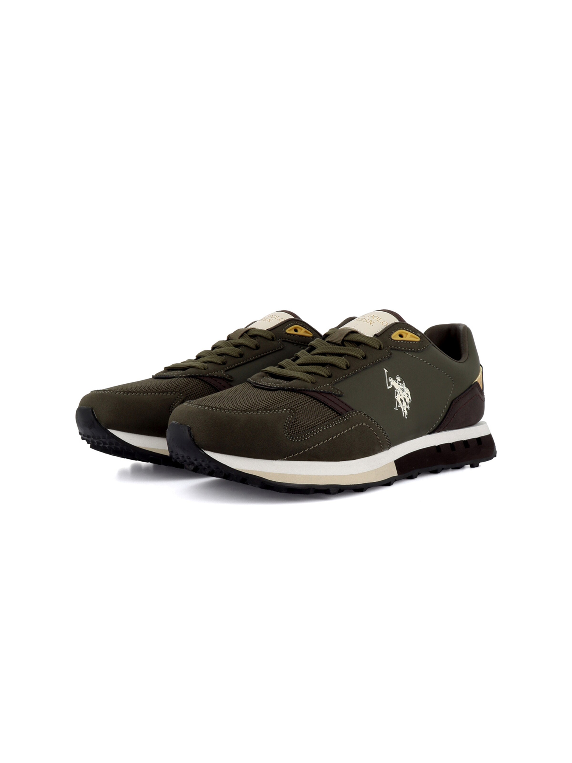 Baskets basses 'April' US POLO ASSN. en beige