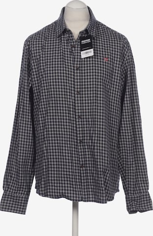 NAPAPIJRI Button Up Shirt in XL in Grey: front