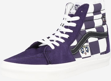 VANS Sneakers hoog in Blauw: voorkant