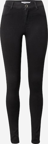 Dorothy Perkins Skinny Τζιν σε μαύρο: μπροστά