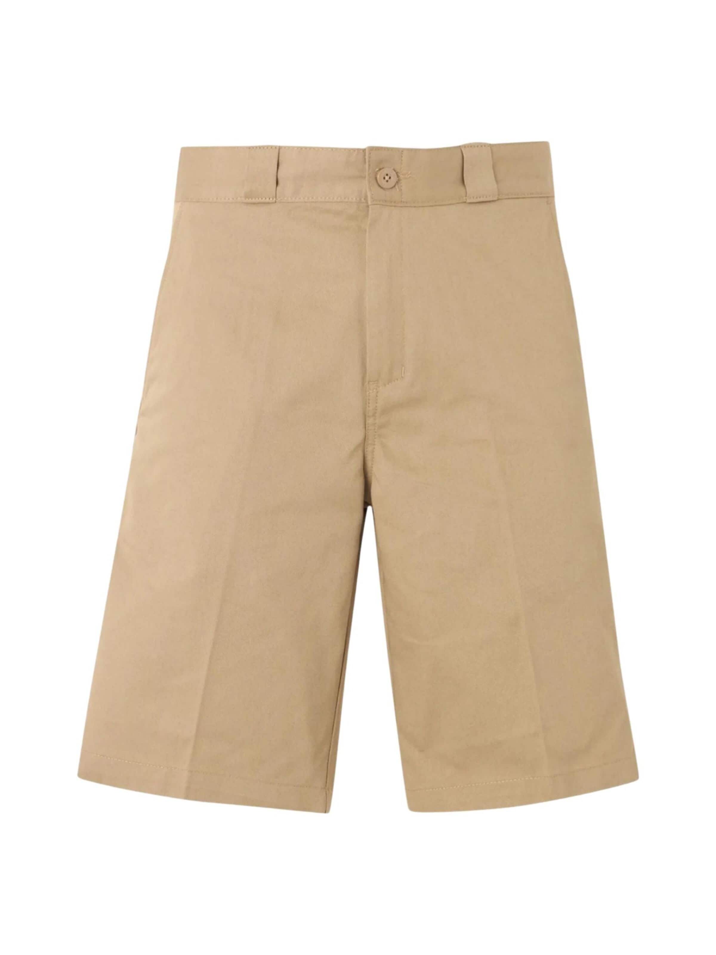 DICKIES Loosefit Byxa 'DICKIES 247 SHORTS BERMUDA' i brun: framsida