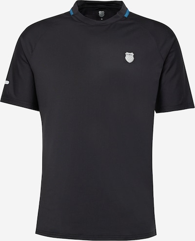 Sportiniai marškinėliai 'HYPERCOURT DOUBLE CREW 2' iš K-Swiss Performance, spalva – pilka / juoda, Prekių apžvalga