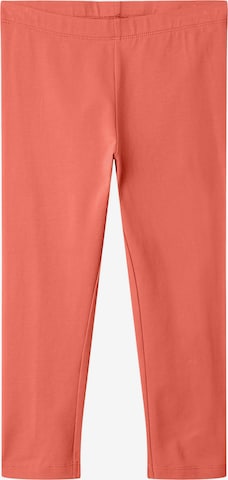 NAME IT - Skinny Leggings 'Vivian' en naranja: frente