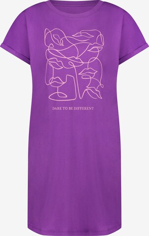 Hunkemöller Koszula nocna w kolorze fioletowy: przód