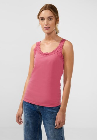 STREET ONE Top in Pink: front