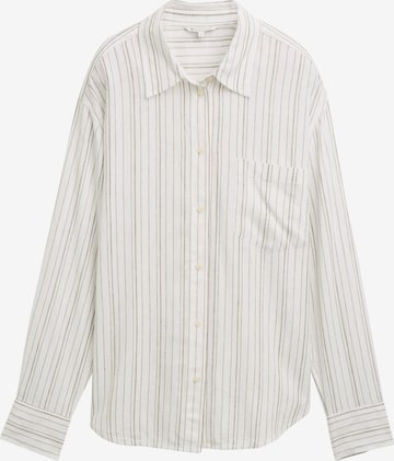 TOM TAILOR DENIMBluza - bijela boja: prednji dio