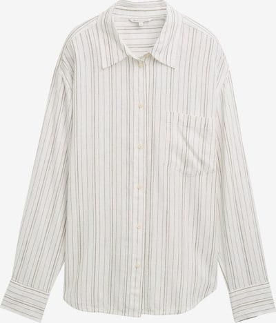 Palaidinė iš TOM TAILOR DENIM, spalva – alyvuogių spalva / balta, Prekių apžvalga