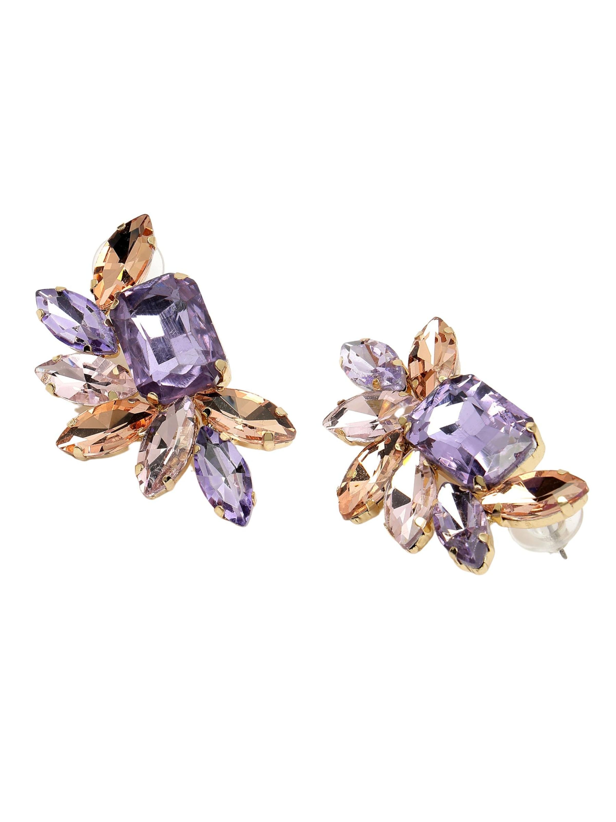 AVANT-GARDE PARIS - Pendientes 'Simonaka' en lila