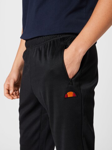 Effilé Pantalon 'Bertoni' ELLESSE en noir