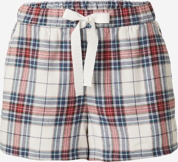 Pantalon de pyjama Abercrombie & Fitch en rouge : devant
