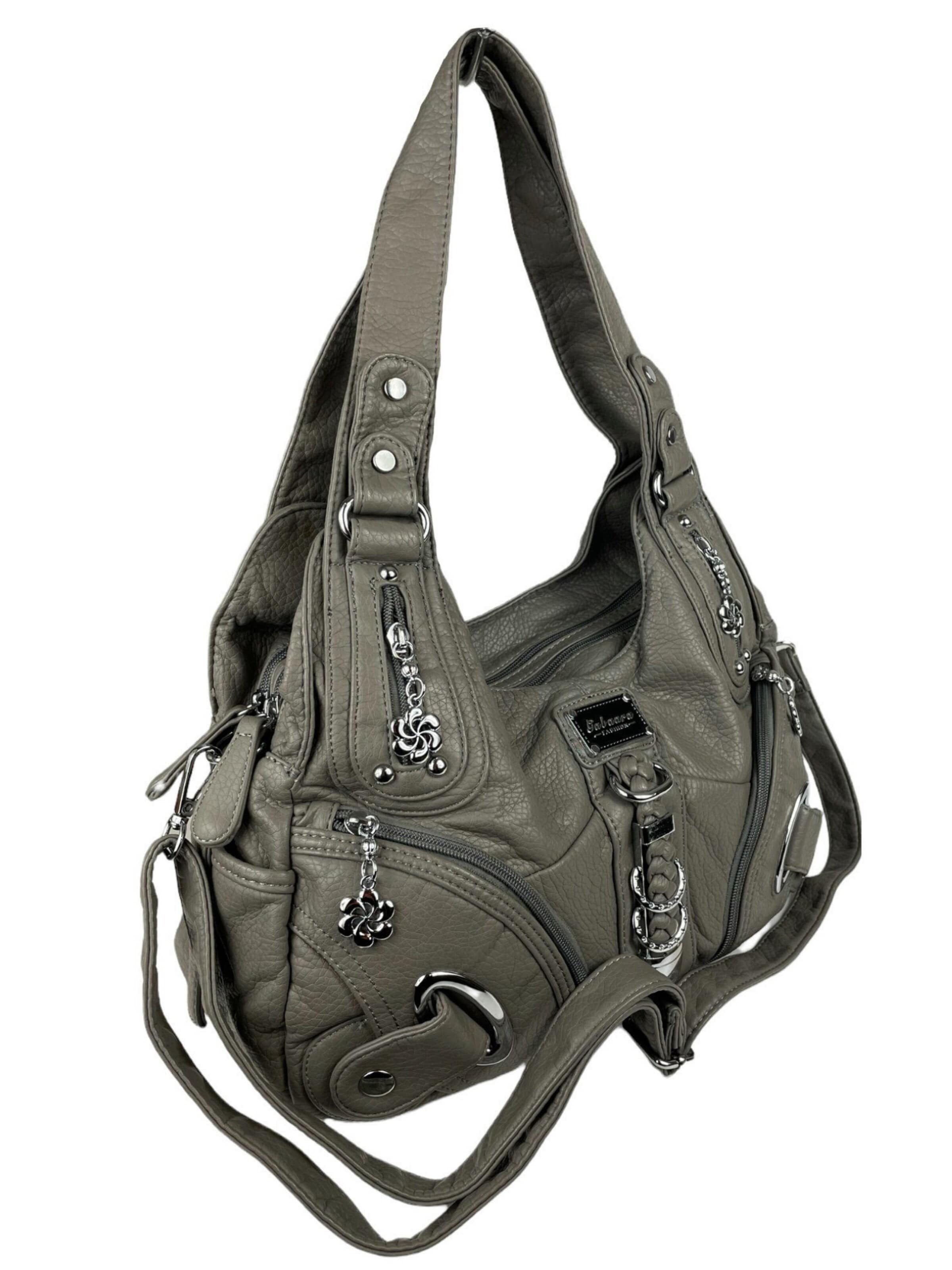 Borsa a mano di Kumixi in grigio