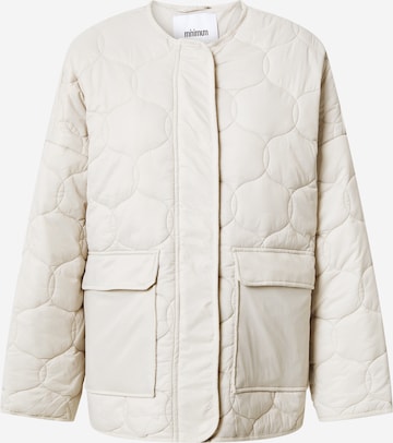 Veste mi-saison 'PANDANA' minimum en beige : devant