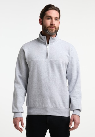 DreiMaster Maritim Sweatshirt in Grijs: voorkant