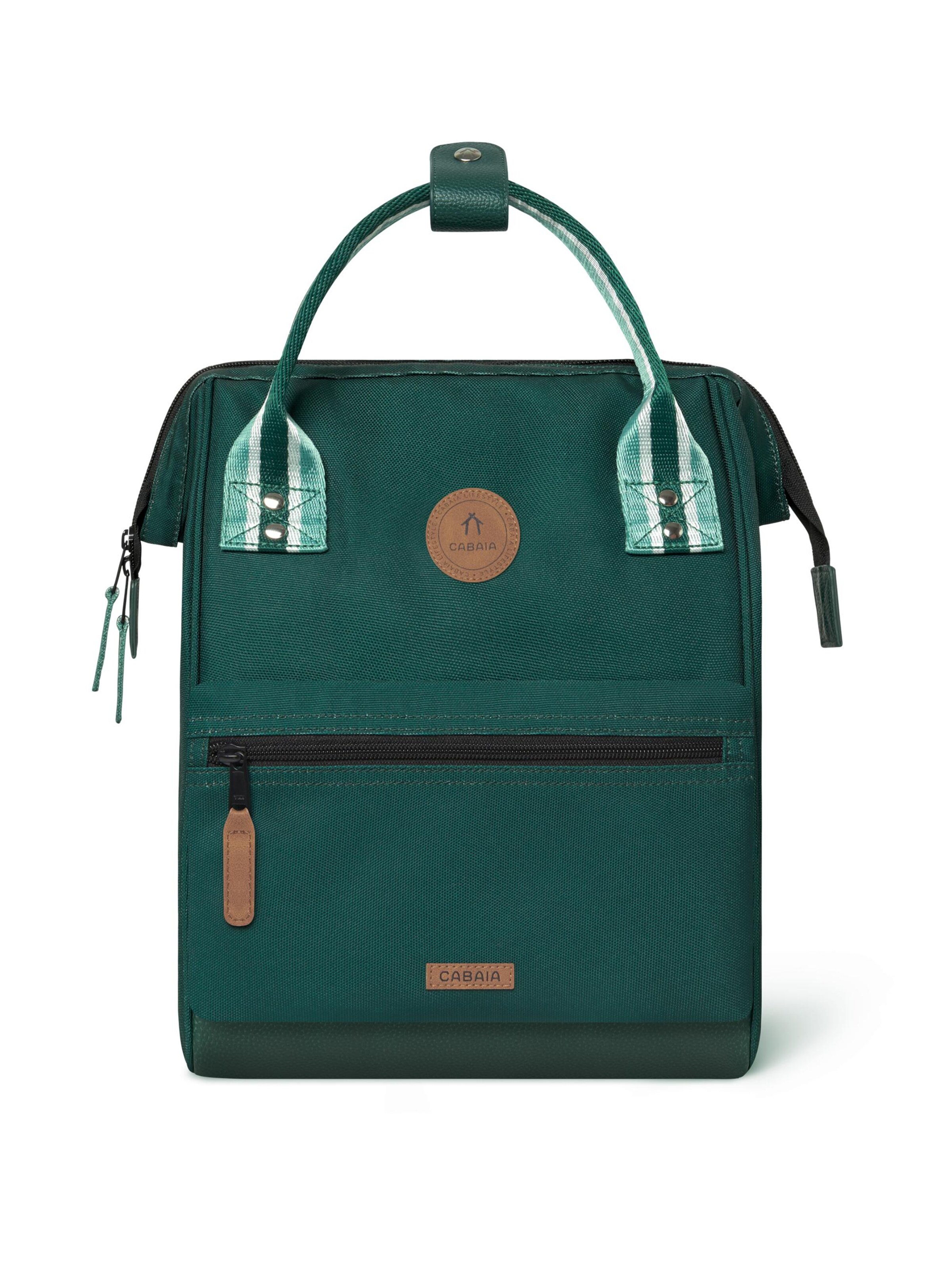 Cabaia Backpack 'Adventurer' in Green: front