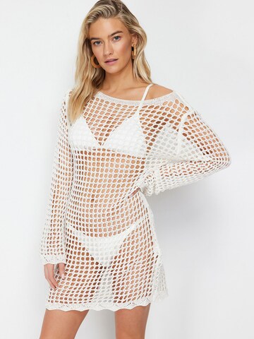 Abito in maglia di Trendyol in beige: frontale