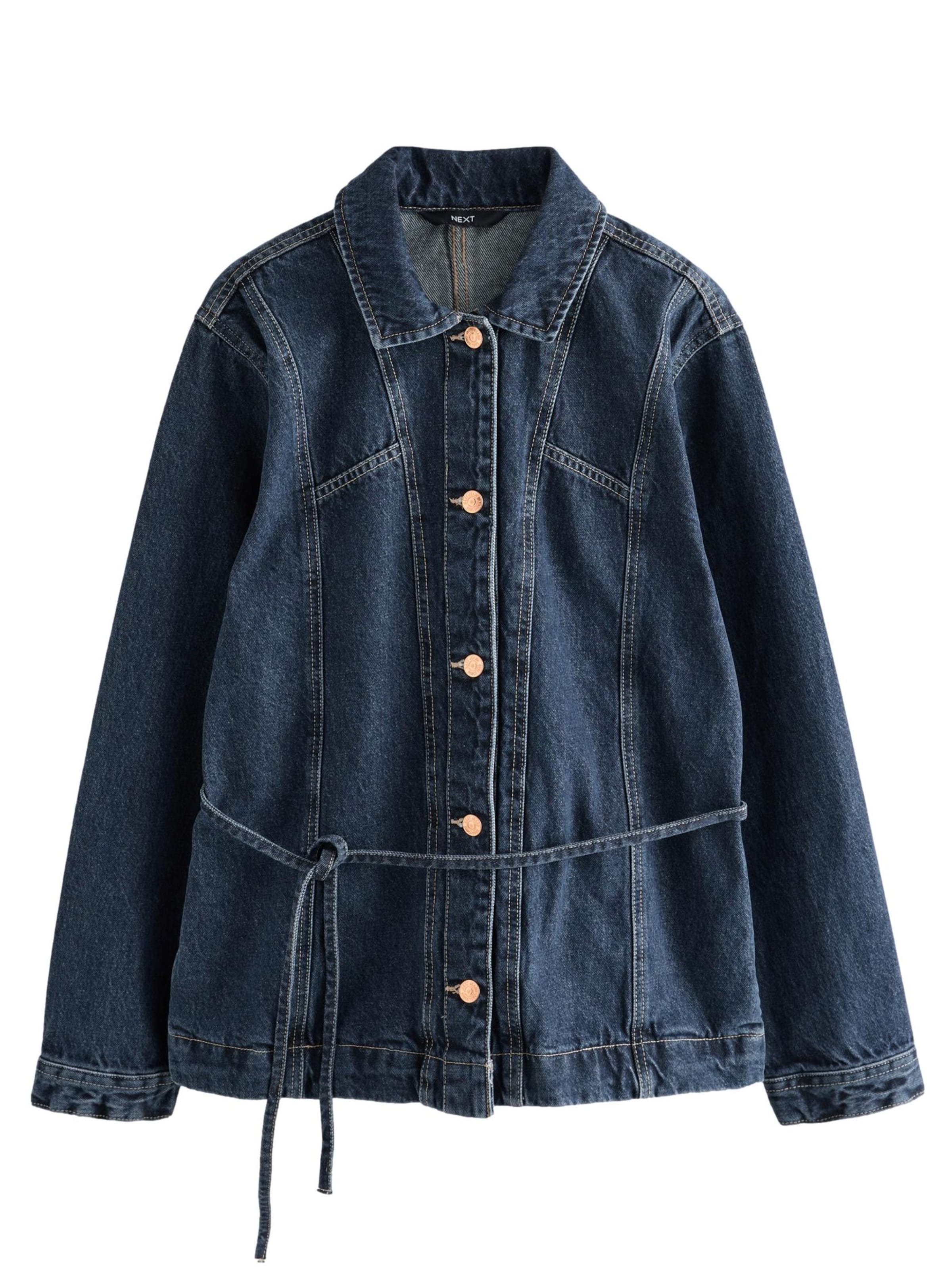 Next Преходно яке в синьо: отпред