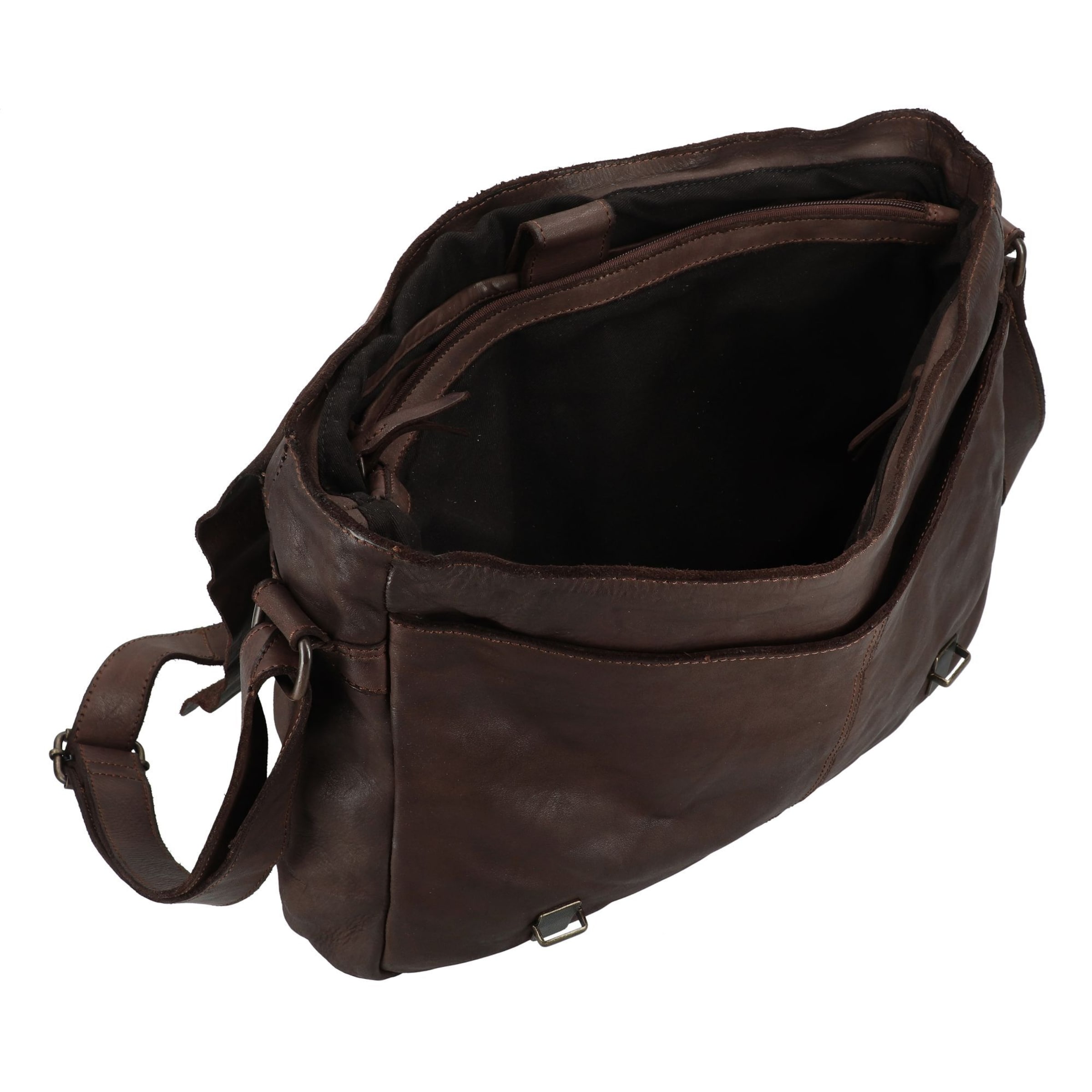 Harbour 2nd Document Bag 'Yamal' in Brown