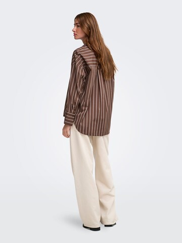 ONLY Blouse 'ONLOregon' in Brown