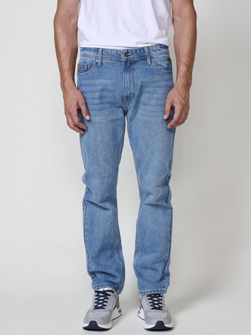 KOROSHI Обычный Джинсы в Синий: спереди