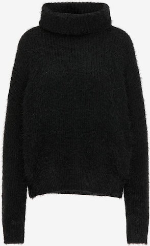 usha WHITE LABEL Pullover in Schwarz: predná strana