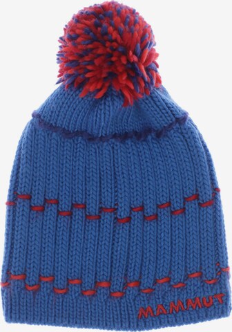 MAMMUT Hat & Cap in One size in Blue: front