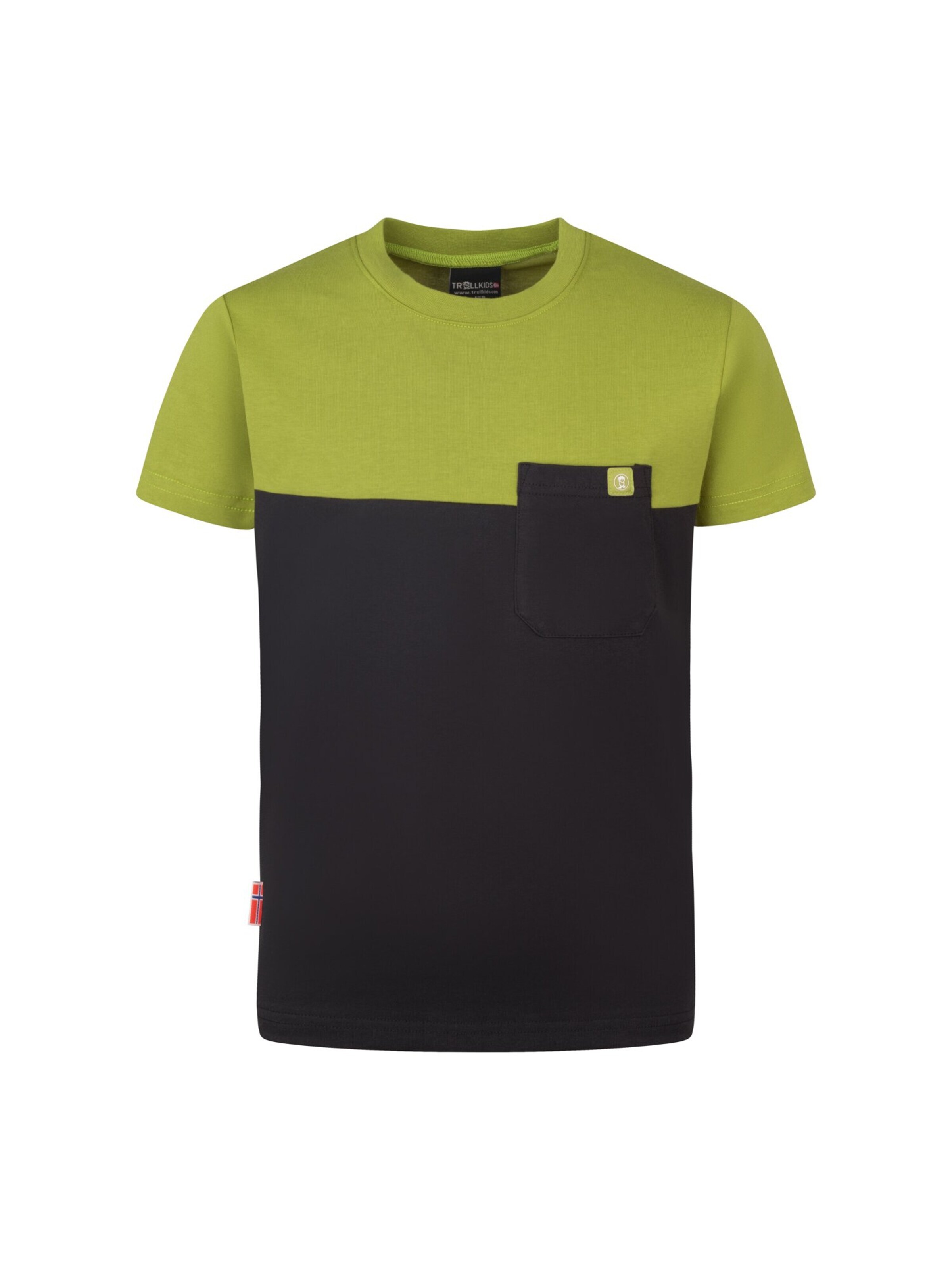 TROLLKIDS Performance Shirt in Black: front
