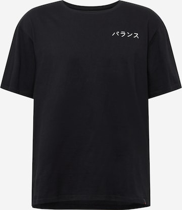 T-Shirt 'DPDRAGON' Denim Project en noir : devant