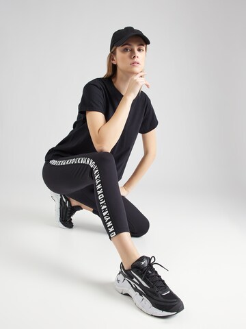 DKNY Performance Normalny krój Legginsy w kolorze czarny