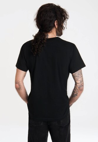 LOGOSHIRT Shirt in Zwart