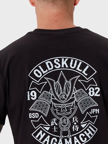 Oldskull Shirt 'Rtrip Nagamurai' in Black