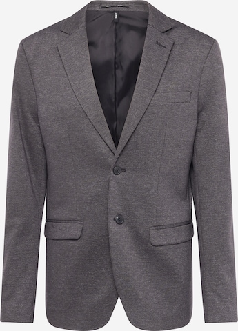 SELECTED HOMME - Ajuste estrecho Chaqueta saco en gris: frente