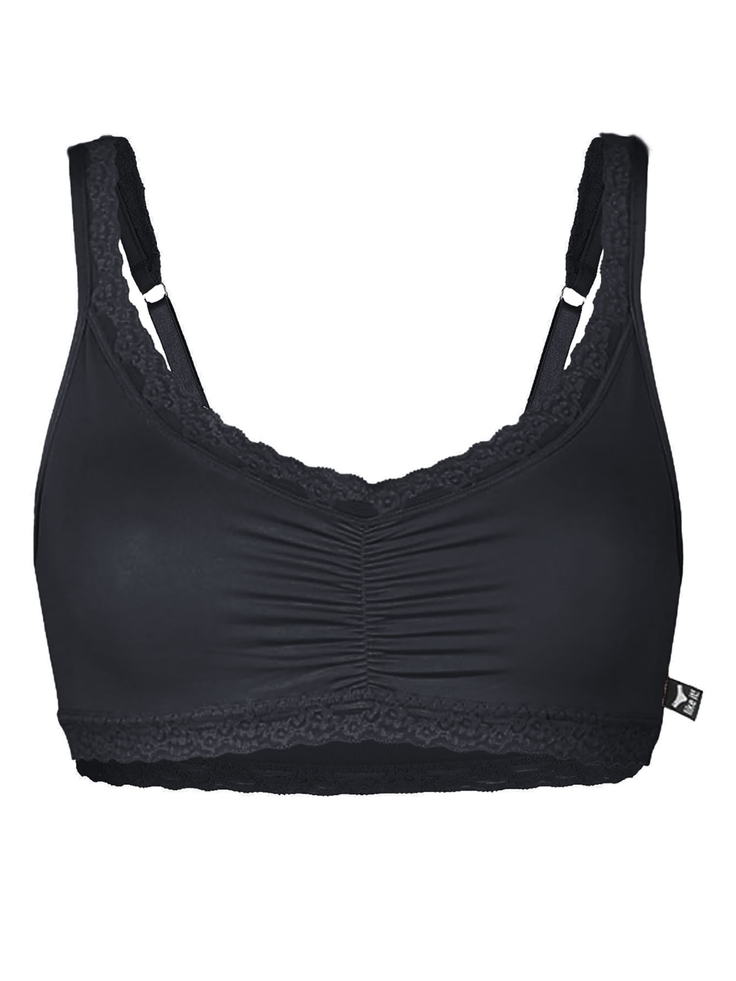 like it! Mieder 'Olivia'‌‌‌ in Schwarz: Vorderseite