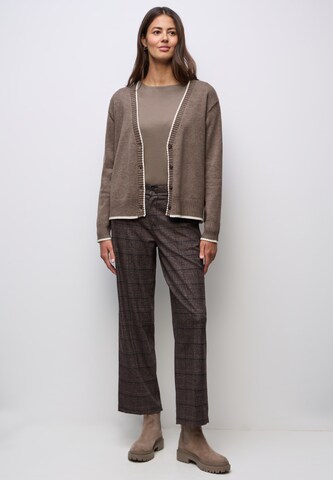 STREET ONE Strickjacke in Braun