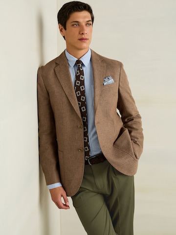 Next Regular fit Blazer in Brown: front