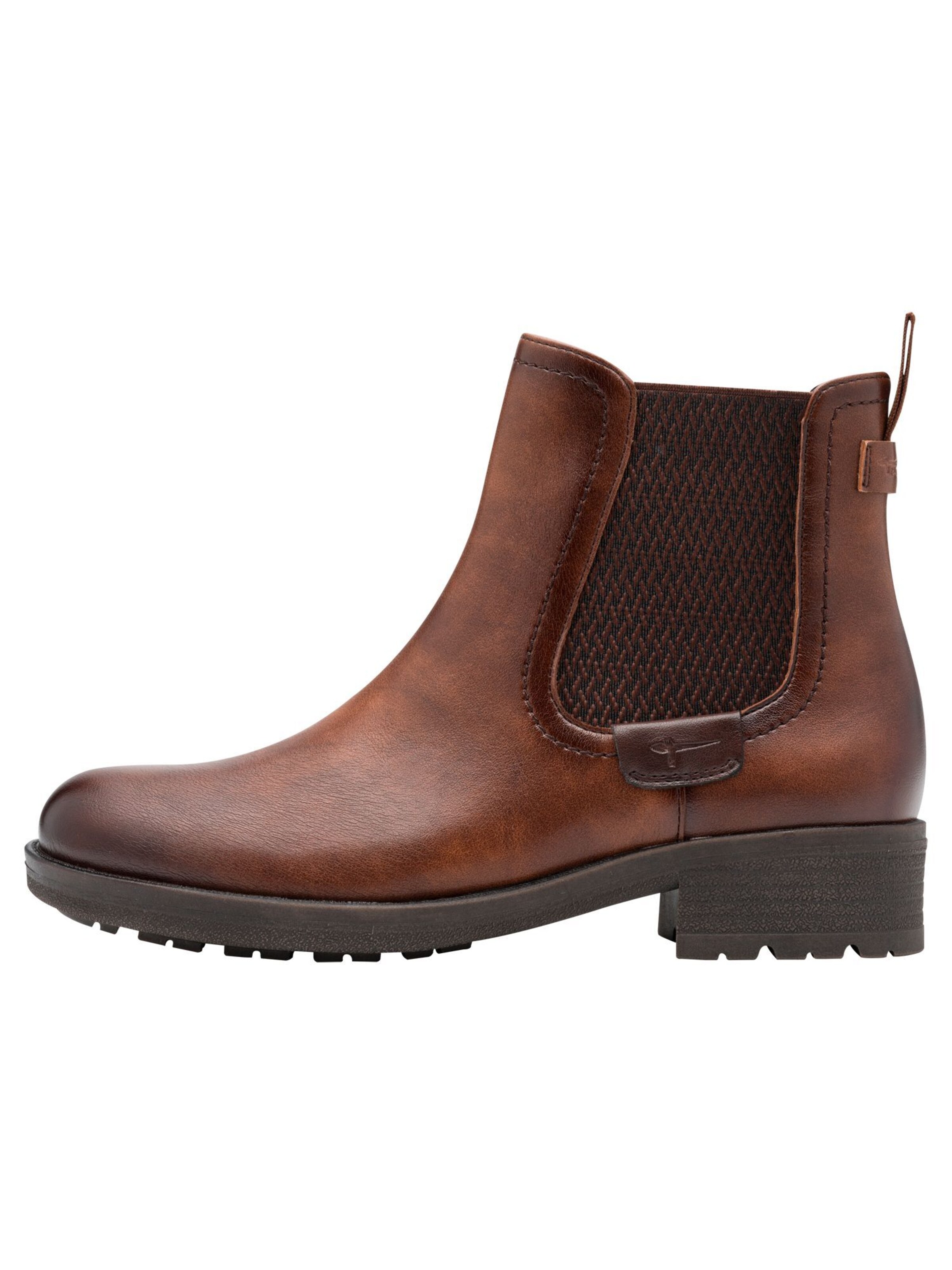 Tamaris Chelsea Boot in Braun