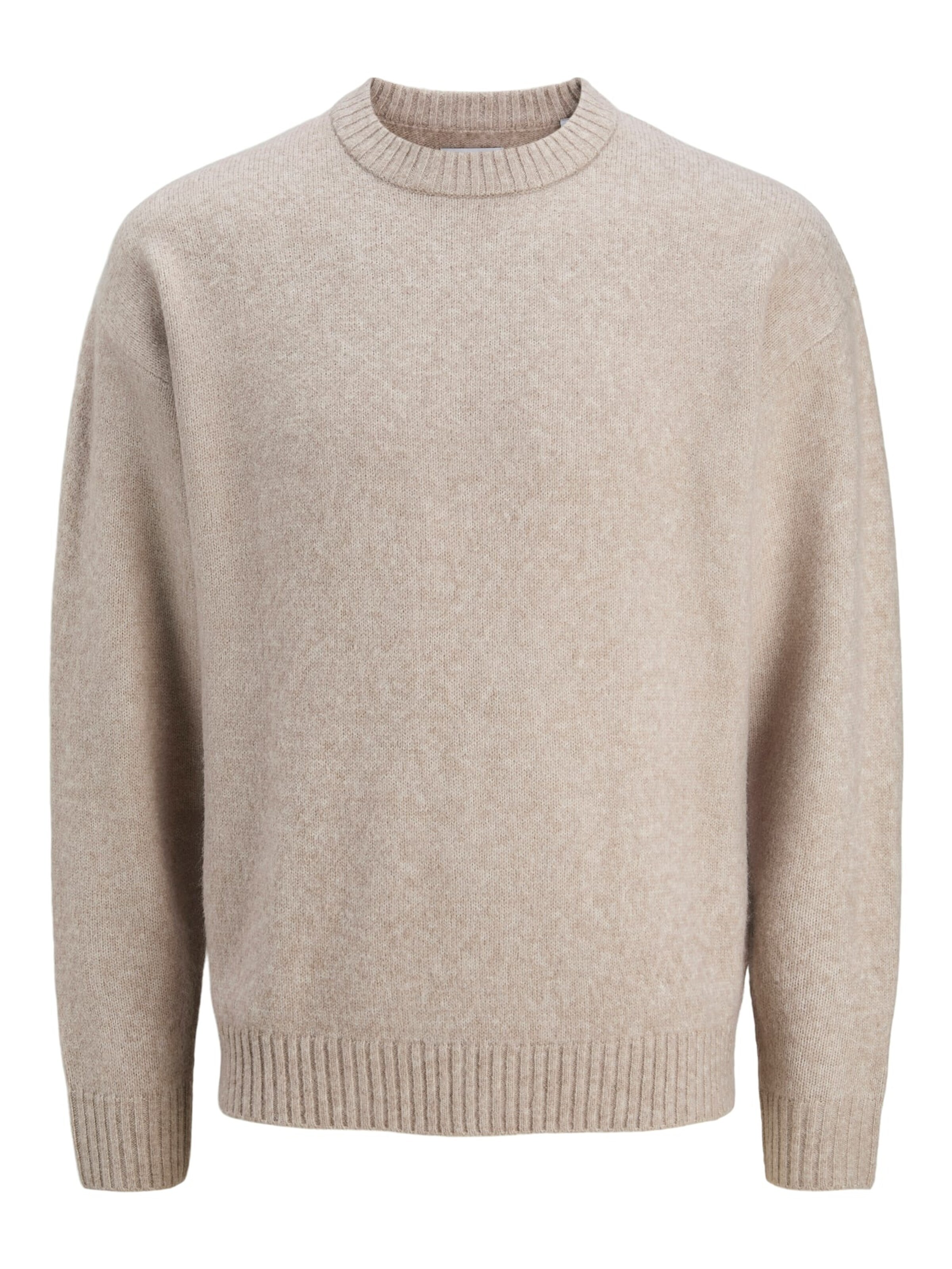 JACK & JONES Trui 'Soho' in S in de kleur Sand, Productweergave