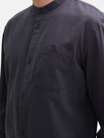 TOM TAILOR DENIM Regular fit Button Up Shirt in Blue