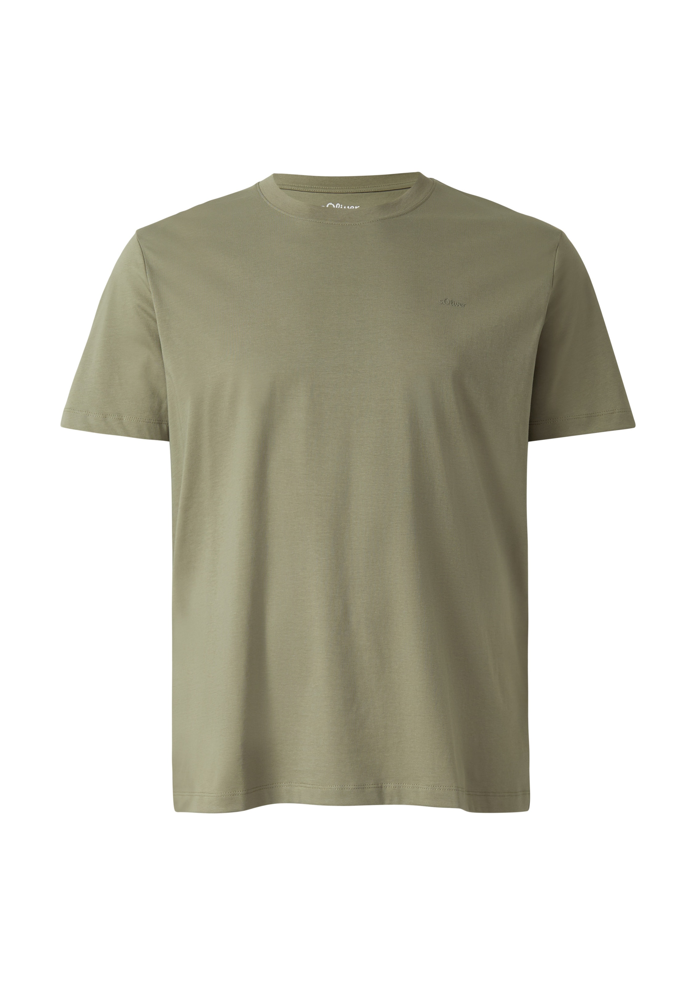 T-Shirt s.Oliver en vert : devant