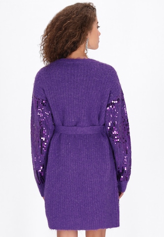 faina - Cárdigan en lila