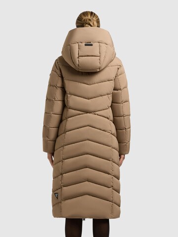 Manteau d’hiver 'Fiska' khujo en marron