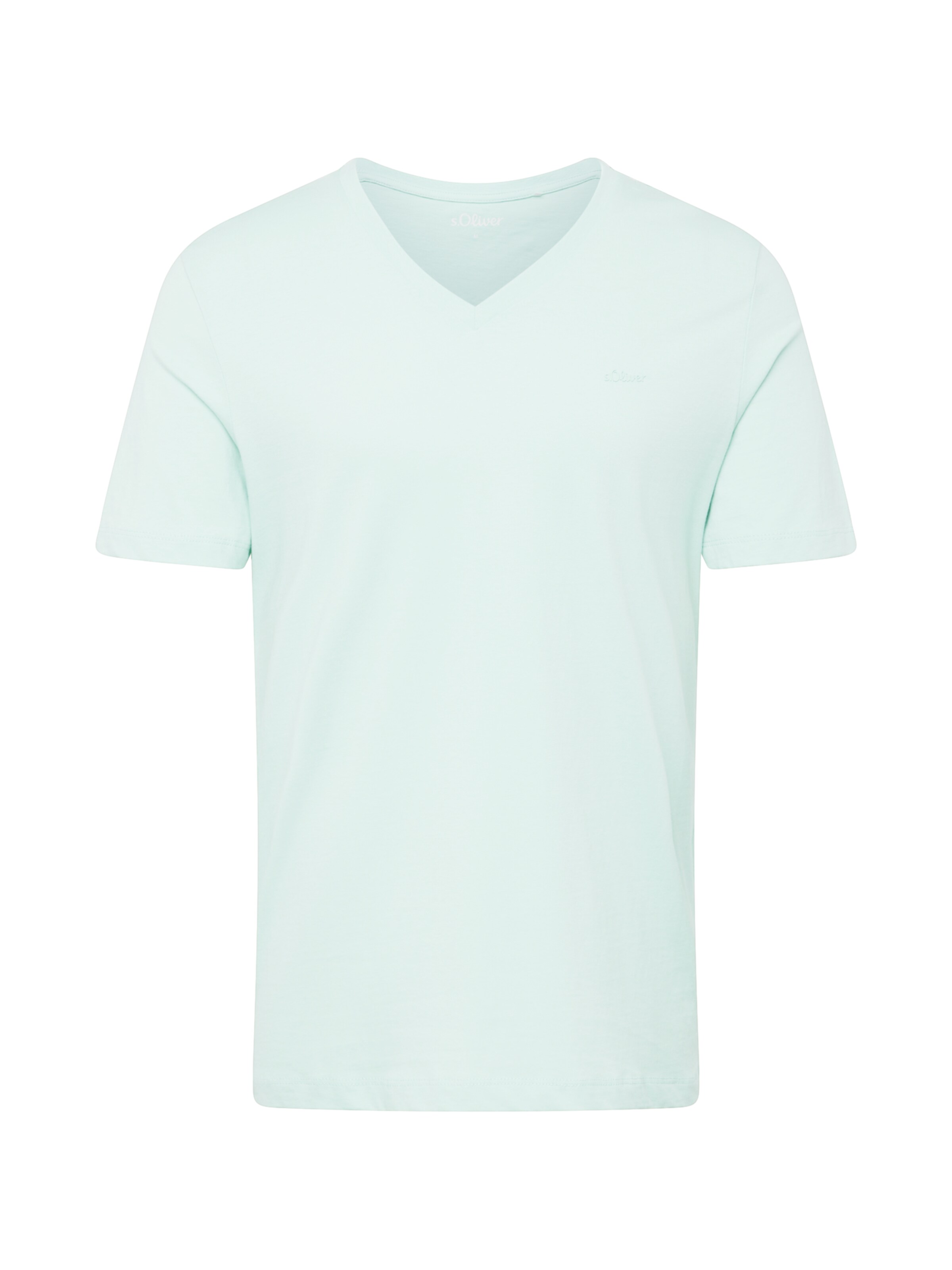 T-Shirt s.Oliver en vert : devant